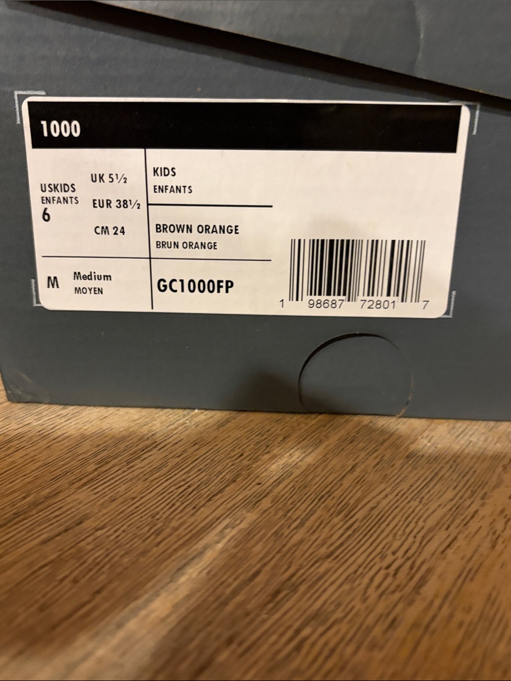 New Balance Women’s Chunky Sneakers in Orange and Tan - Picture 4 of 4